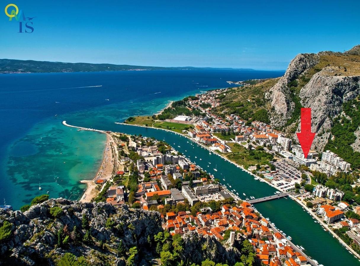 Center Apartment Pia Omiš Esterno foto